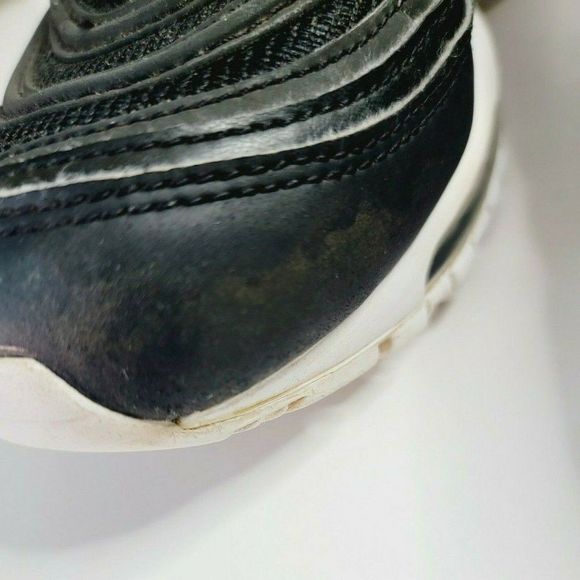 Nike Air Max 97 Men's Shoes Size 6 Triple Black Lace Up Sneakers 921826-001 - Picture 9 of 12